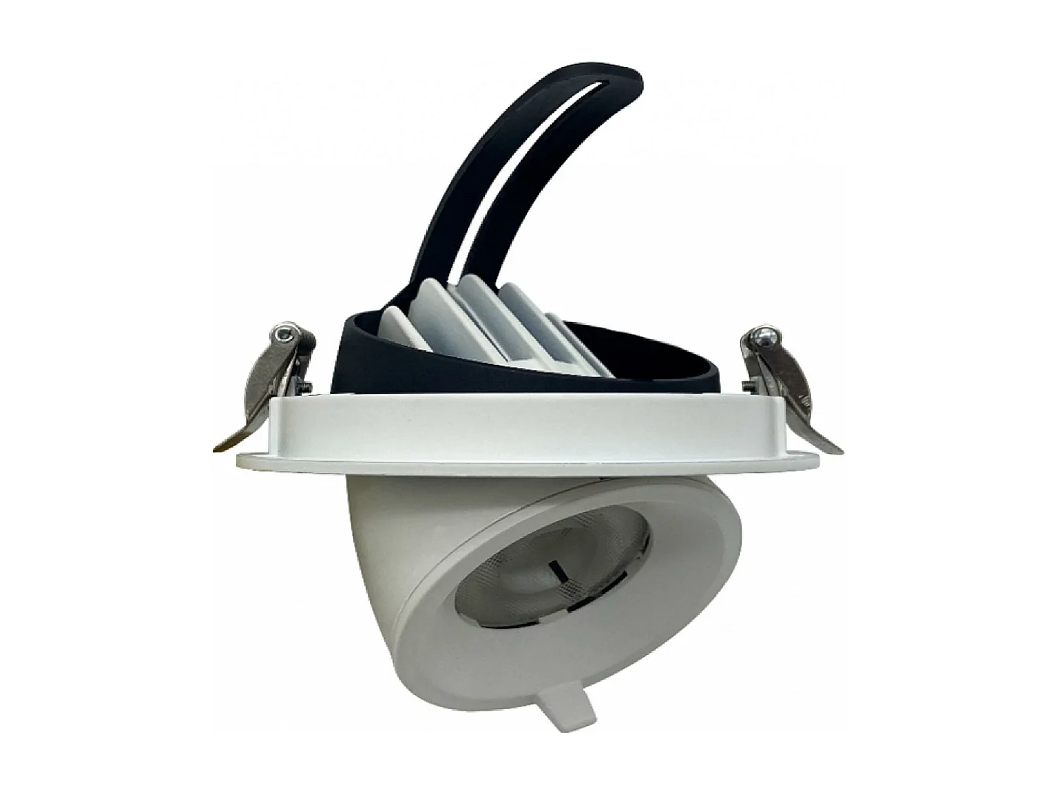 Downlight LED 30W Rond Orientable  CCT 120 lm/W LIFUD Coupe Ø 150 mm Sélectionnable (chaud-neutre-froid)