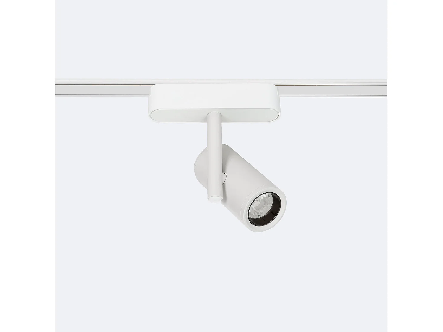 Spot LED sur Rail Magnétique 25mm Extra-Plat 8W Quartz 48V Blanc 2700K Blanc chaud