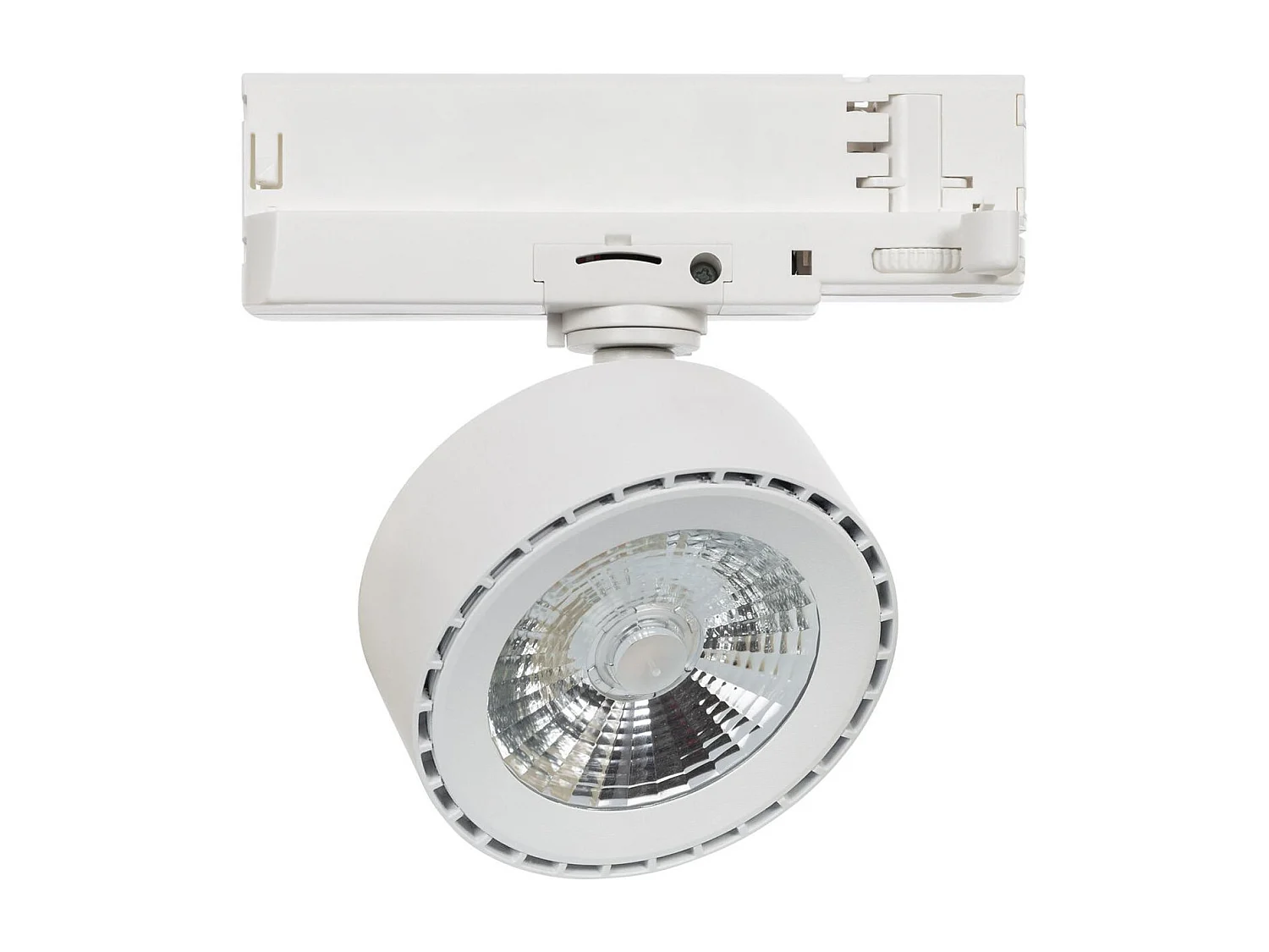 Spot LED sur Rail Triphasé 20W Onuba CCT Sélectionnable Blanc (3000K - 4000K - 6000K) Sélectionnable (chaud-neutre-froid)