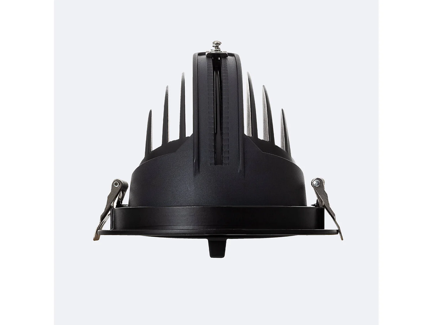 Downlight LED 24W Rond Orientable  120lm/W LIFUD Coupe Ø 170 mm Noir Blanc Neutre No Flicker 4000K