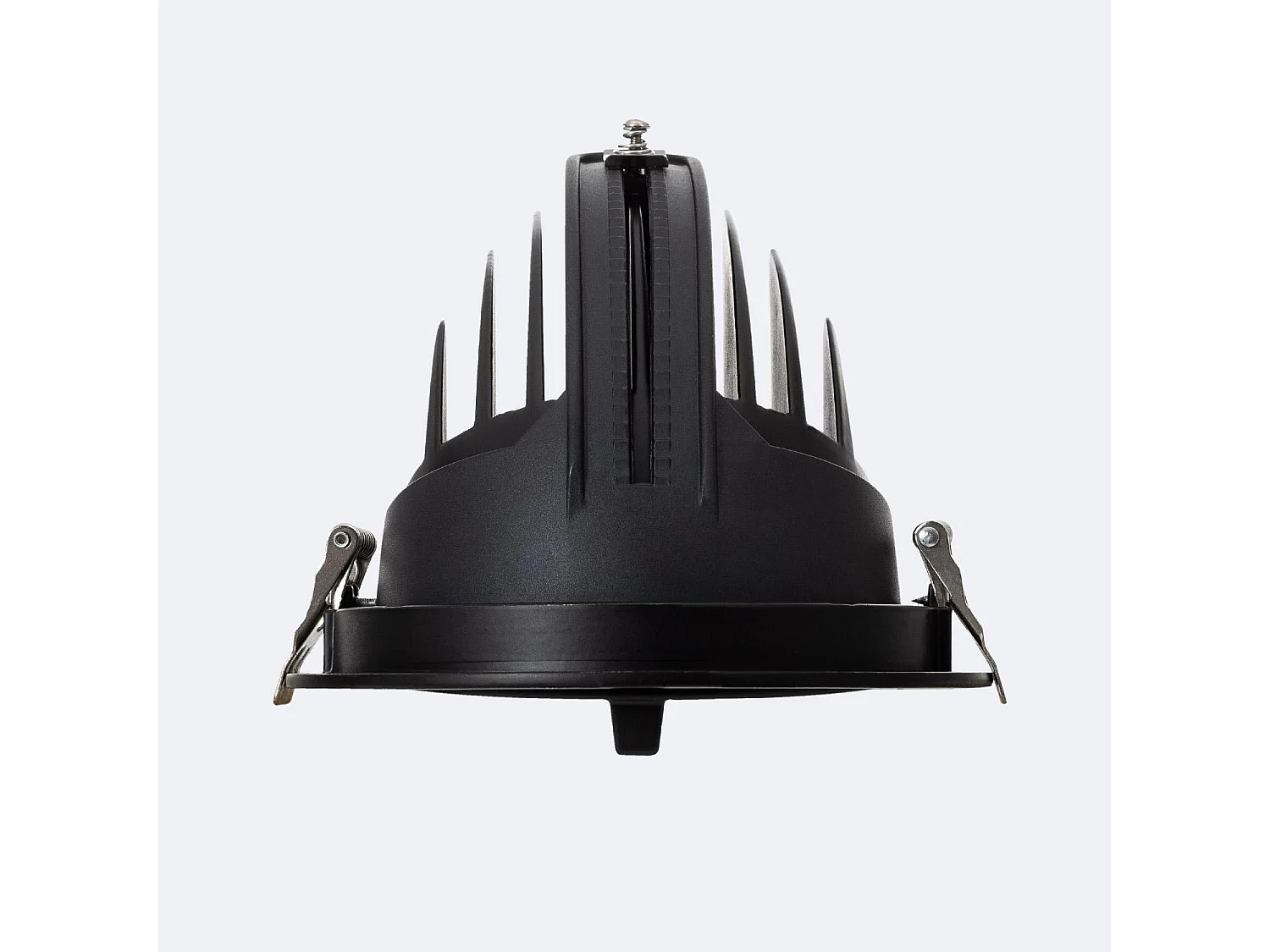 Downlight LED 24W Rond Orientable  120lm/W LIFUD Coupe Ø 170 mm Noir Blanc Neutre No Flicker 4000K