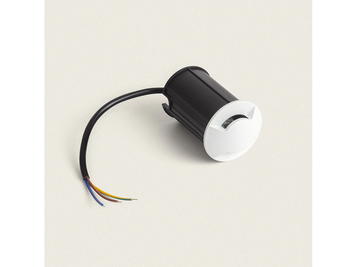 Segnapasso LED per Esterno 3W da Incasso a Terra Letso 2L Bianco 2700K Bianco Caldo