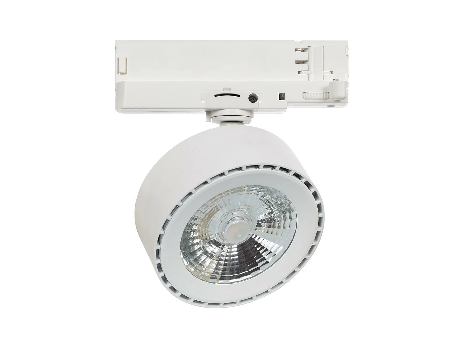 Spot LED sur Rail Triphasé 30W Onuba CCT Sélectionnable Blanc (3000K - 4000K - 6000K) Sélectionnable (chaud-neutre-froid)