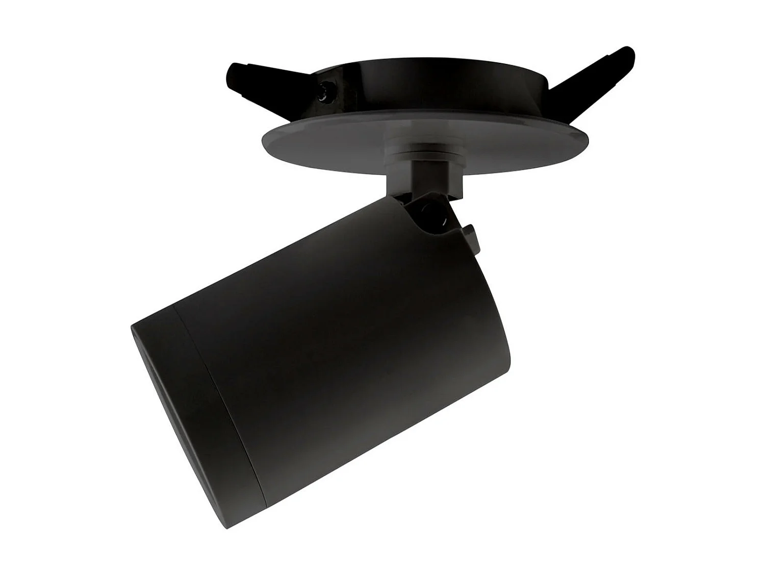 Spot Encastrable/Saillie Davos pour Ampoule GU10 / GU5.3 Noir