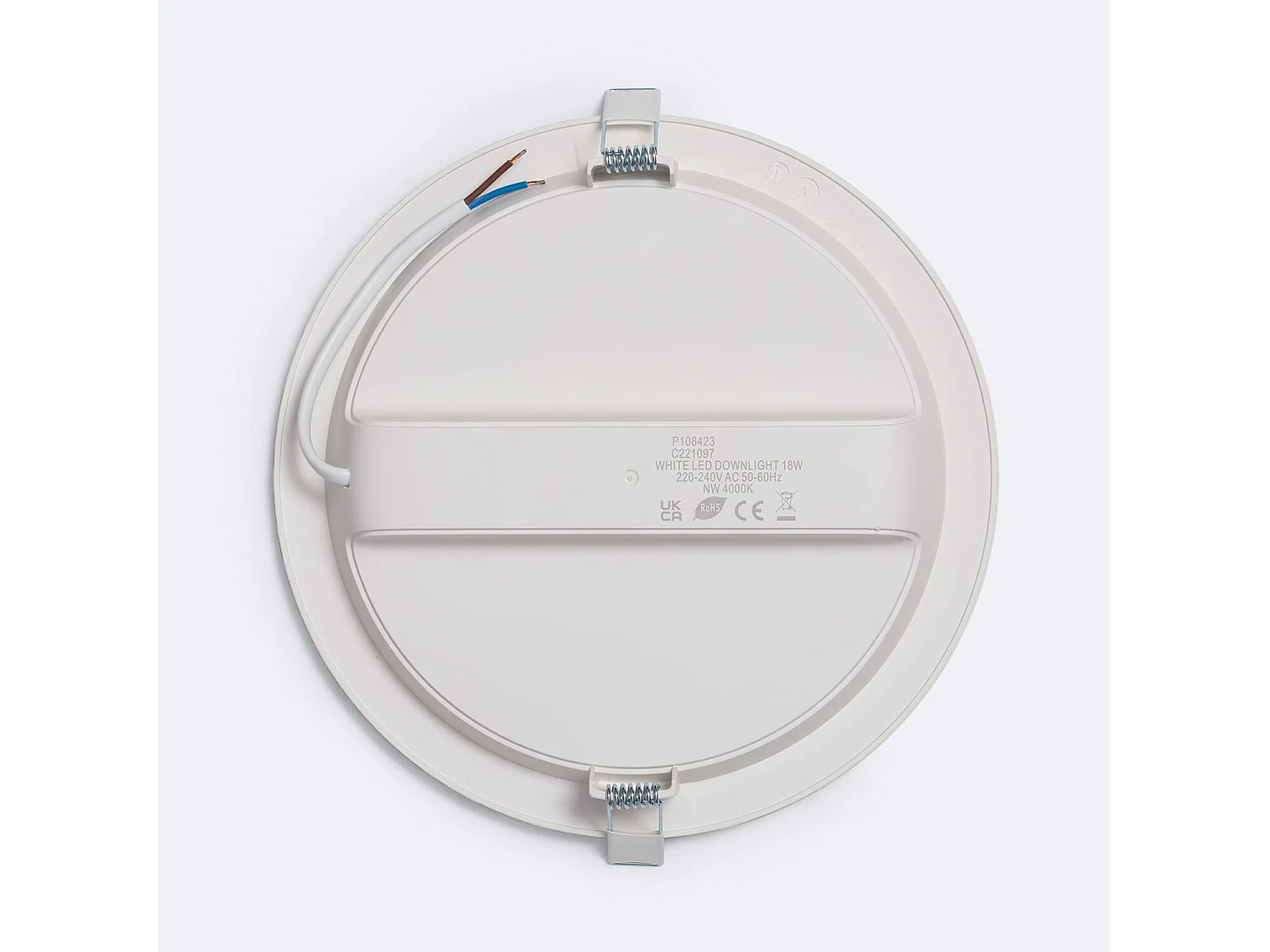 Placa LED 18W Circular Corte Ø 200 mm