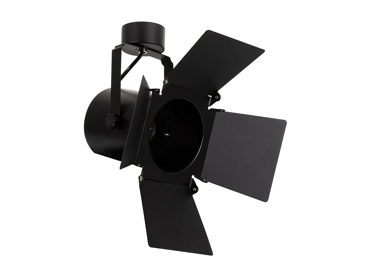 Spot à Douille en Saillie Cinéma à Ampoule E27 PAR30 Noir