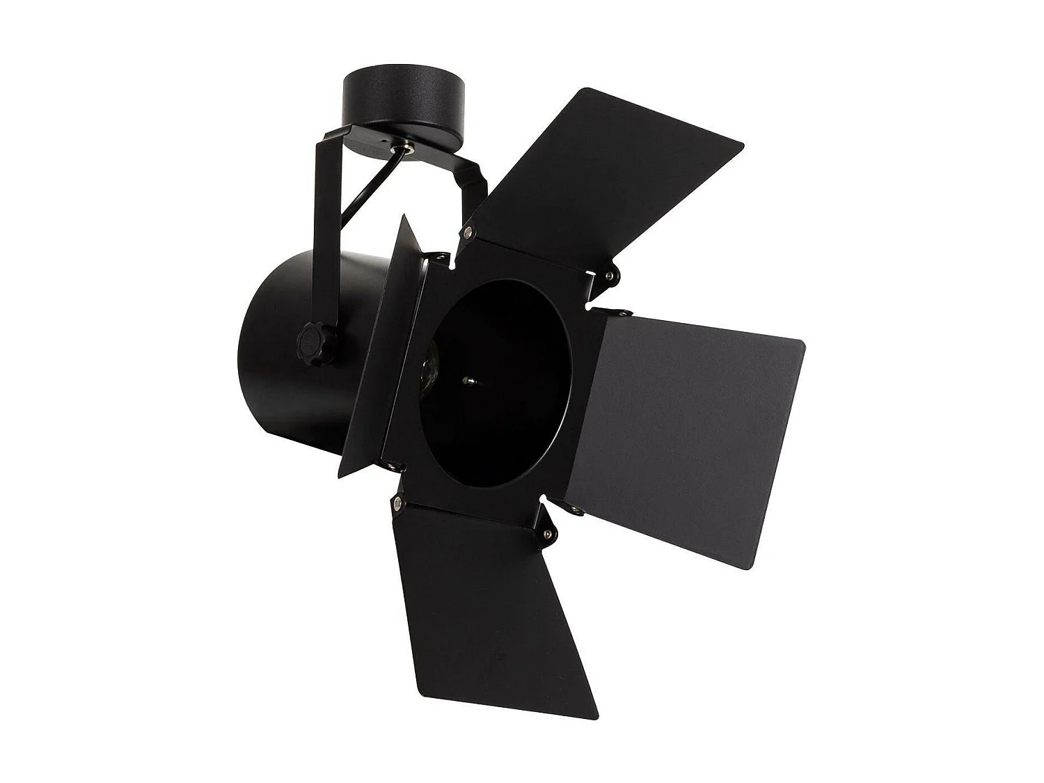 Spot à Douille en Saillie Cinéma à Ampoule E27 PAR30 Noir