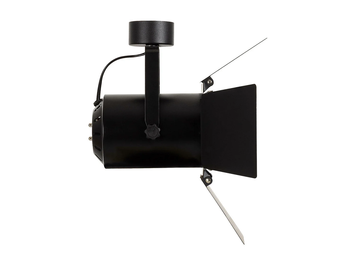 Spot à Douille en Saillie Cinéma à Ampoule E27 PAR30 Noir