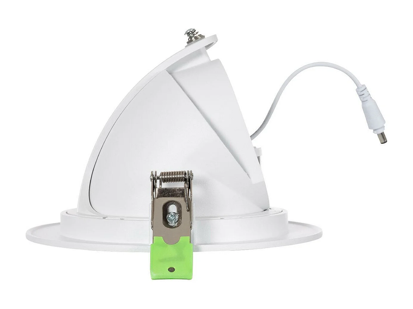 Downlight LED 48W Rond Orientable  CCT 120 lm/W LIFUD Coupe Ø 175 mm Sélectionnable (chaud-neutre-froid) No Flicker