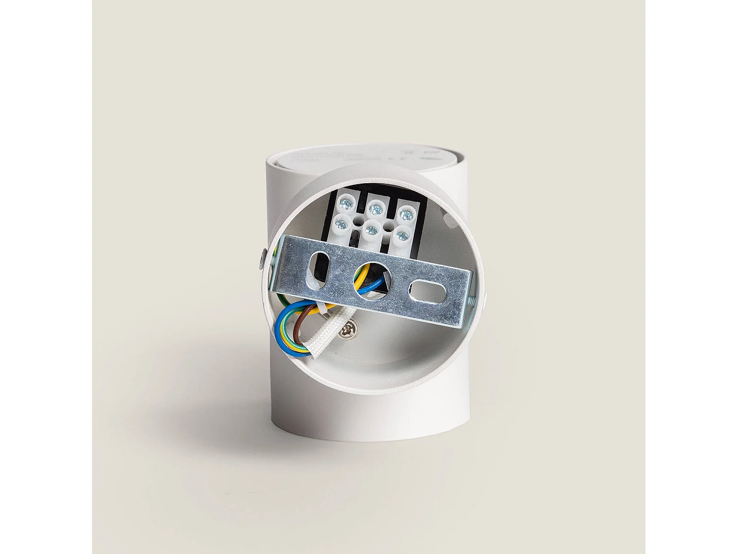 Lámpara de Techo Orientable Nona Blanco Blanco