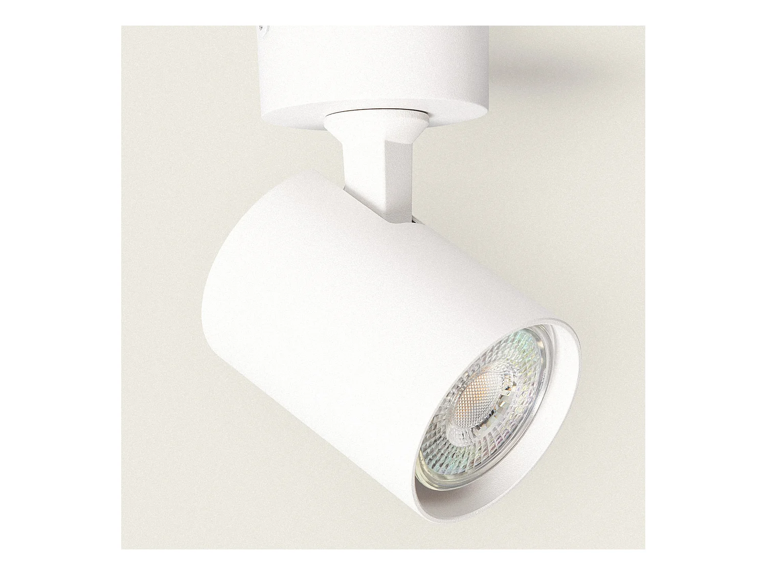 Lampada da Soffitto Orientabile Nona Bianca Bianco
