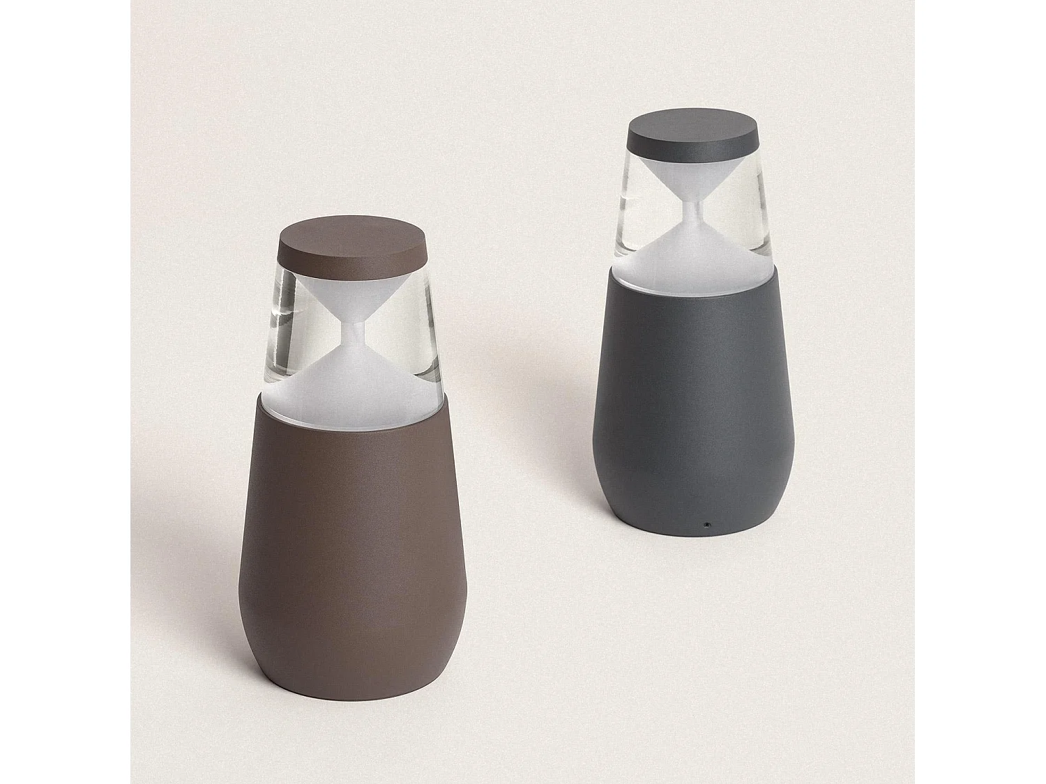 Balise Extérieure LED 9W sur Pied 30 cm en Saillie Danko Anthracite