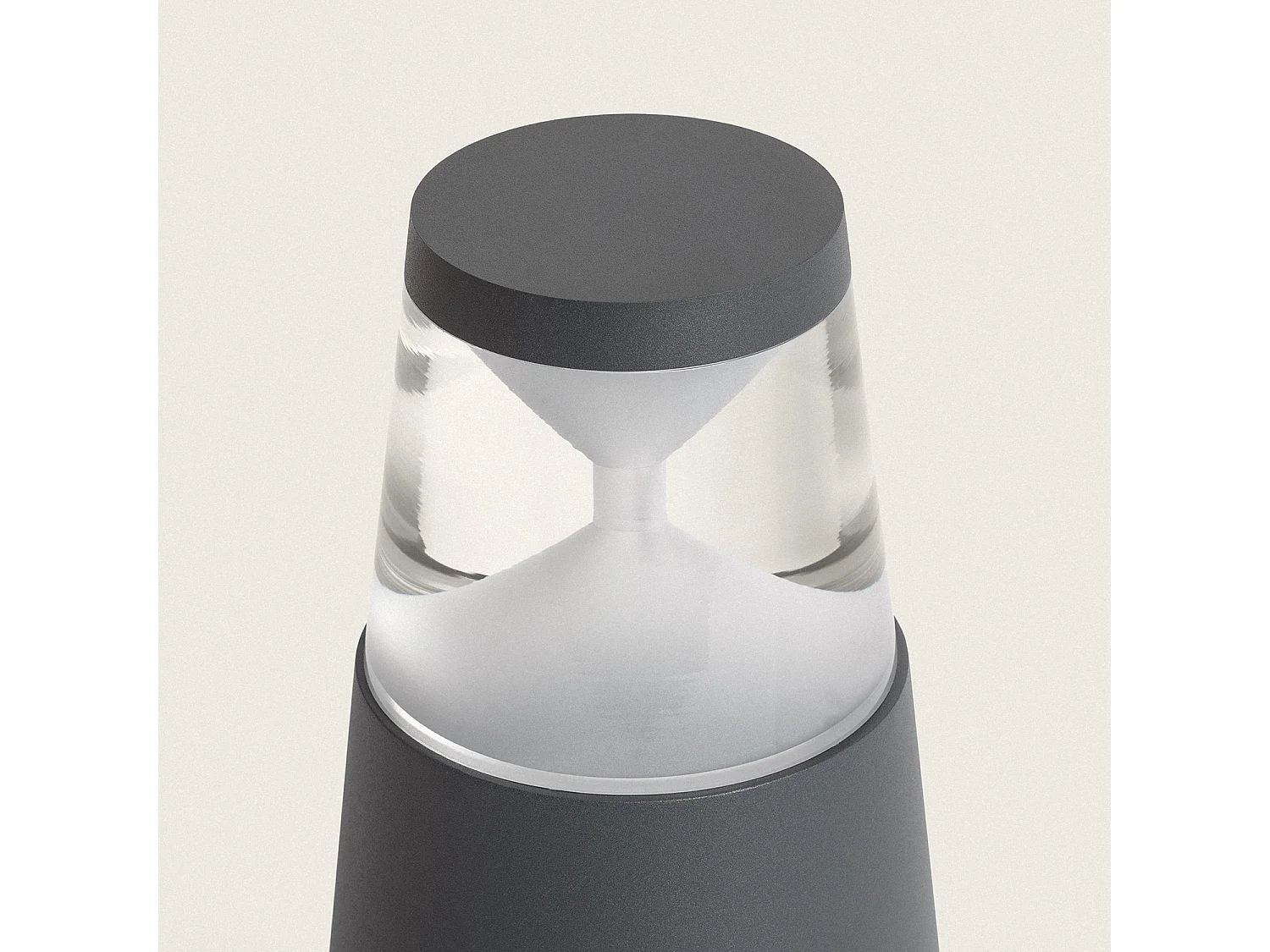 Balise Extérieure LED 9W sur Pied 30 cm en Saillie Danko Anthracite