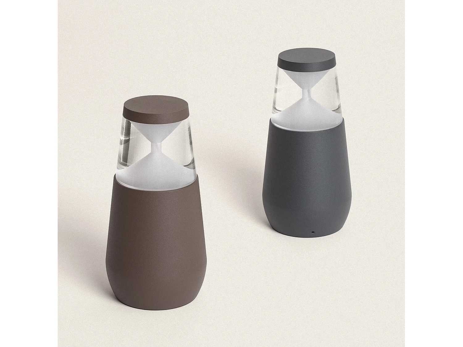 Balise Extérieure LED 9W sur Pied 30 cm en Saillie Danko Anthracite