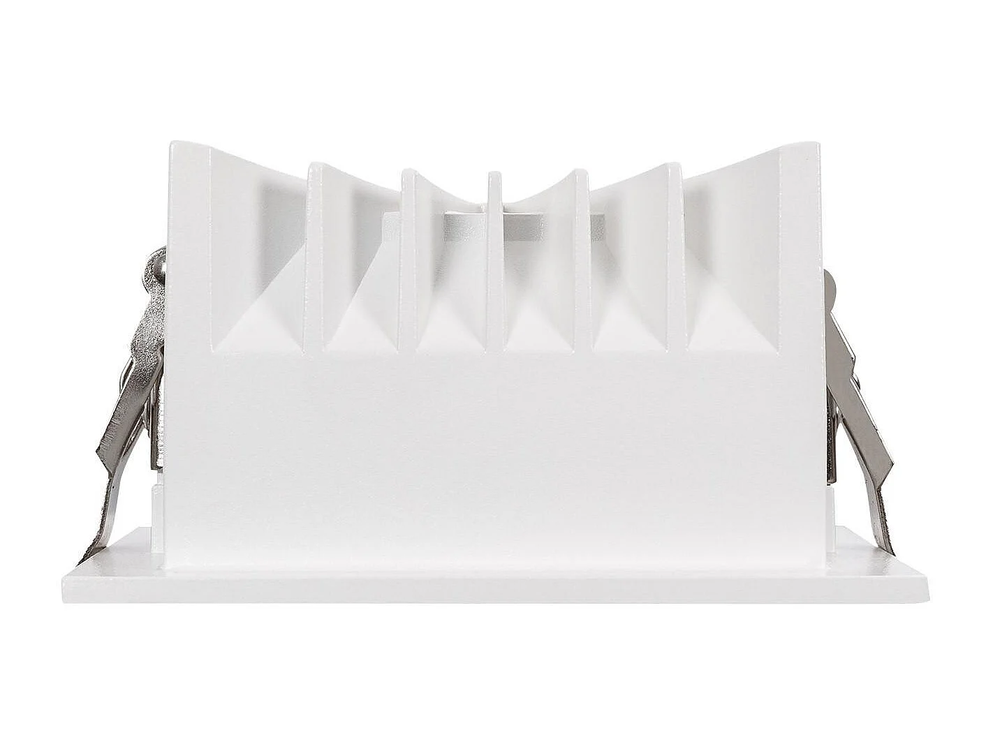 Downlight LED 10W Carrée Premium CRI90  Coupe 100x100 mm 2700K Blanc chaud