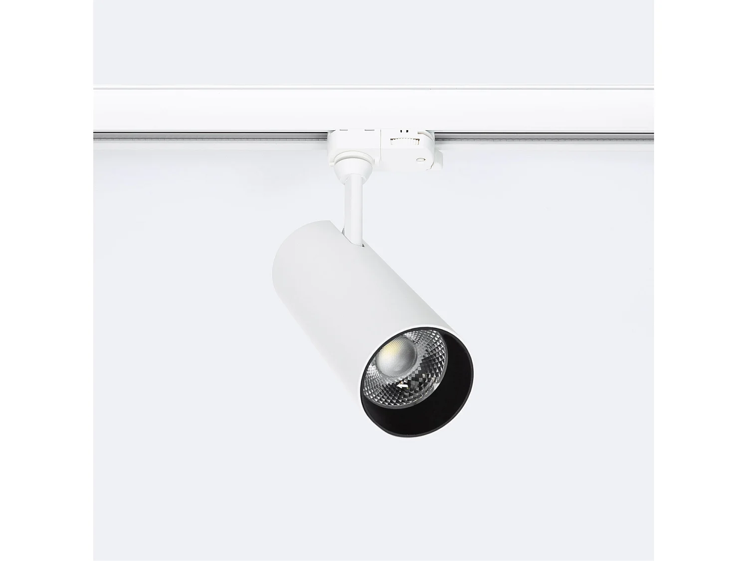 Spot LED sur Rail Triphasé 15W Justin Dimmable Dim To Warm Blanc