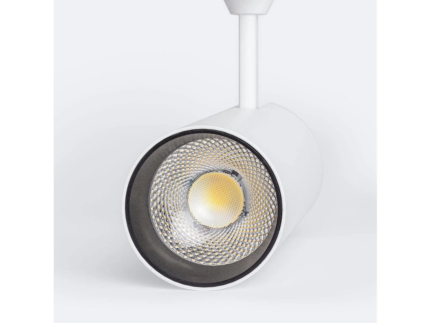 Spot LED sur Rail Triphasé 15W Justin Dimmable Dim To Warm Blanc