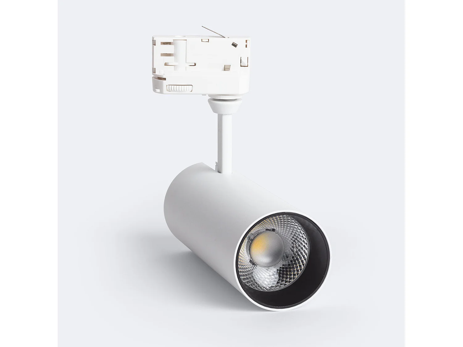 Spot LED sur Rail Triphasé 15W Justin Dimmable Dim To Warm Blanc