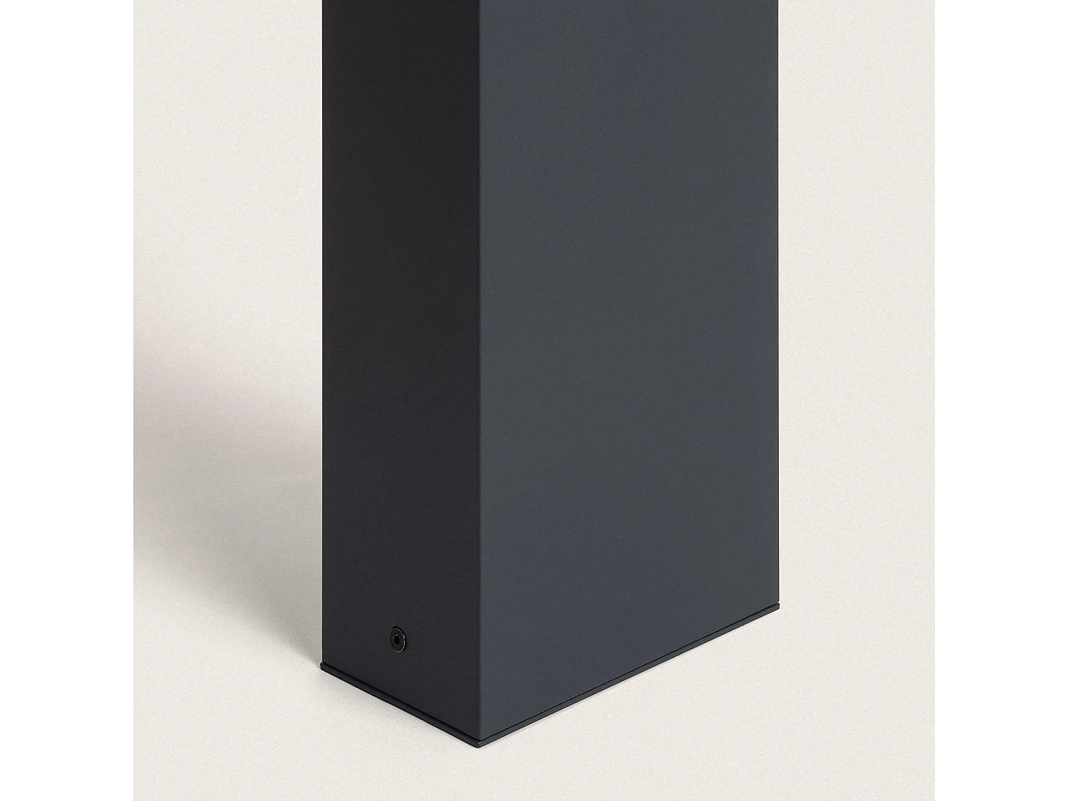 Baliza Exterior LED 9W Superficie Pie 80cm Aluminio Sheffield Antracita