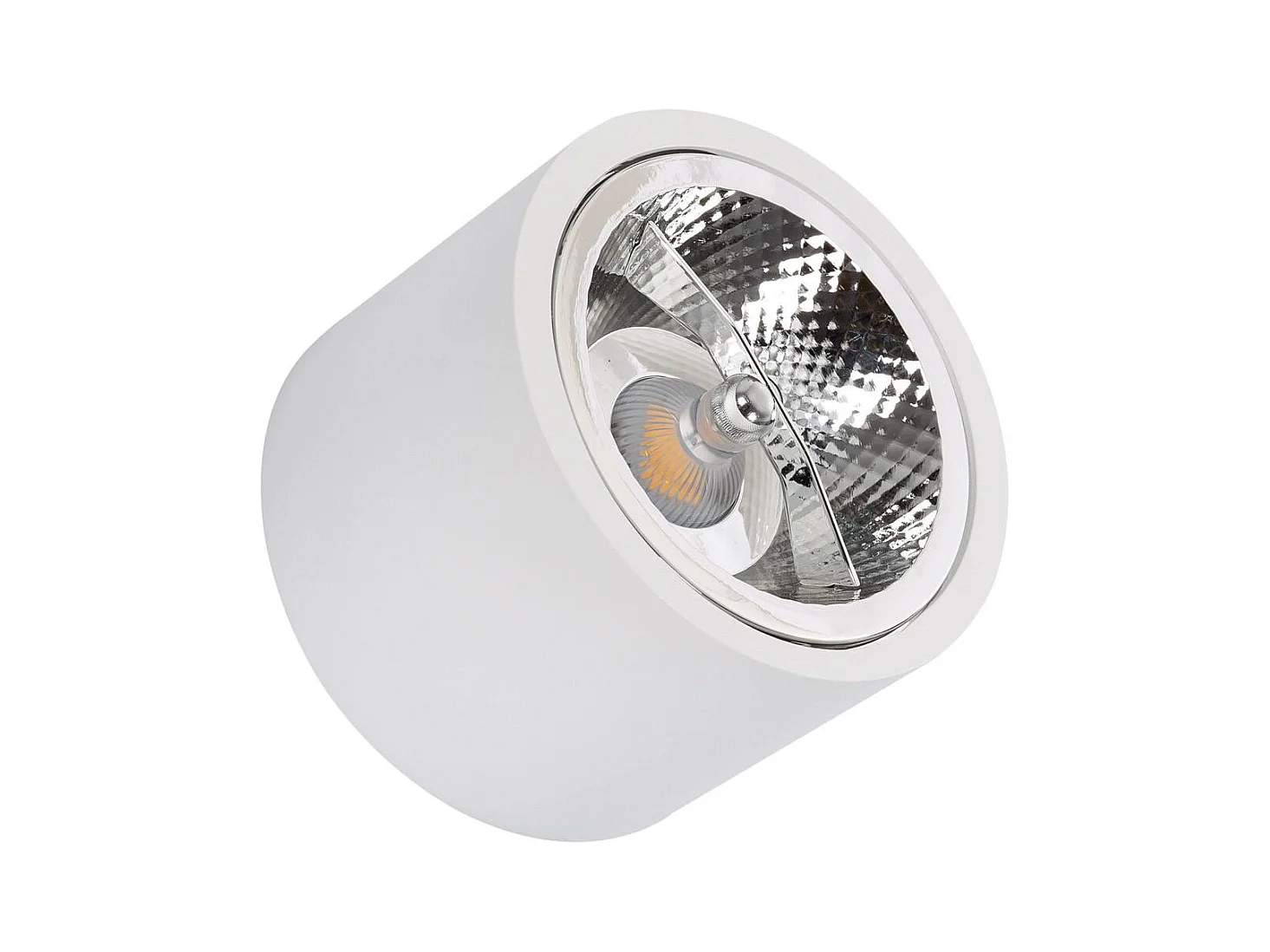 Downlight LED 15W Circular de Superficie GU10 AR111 3000K Blanco Cálido