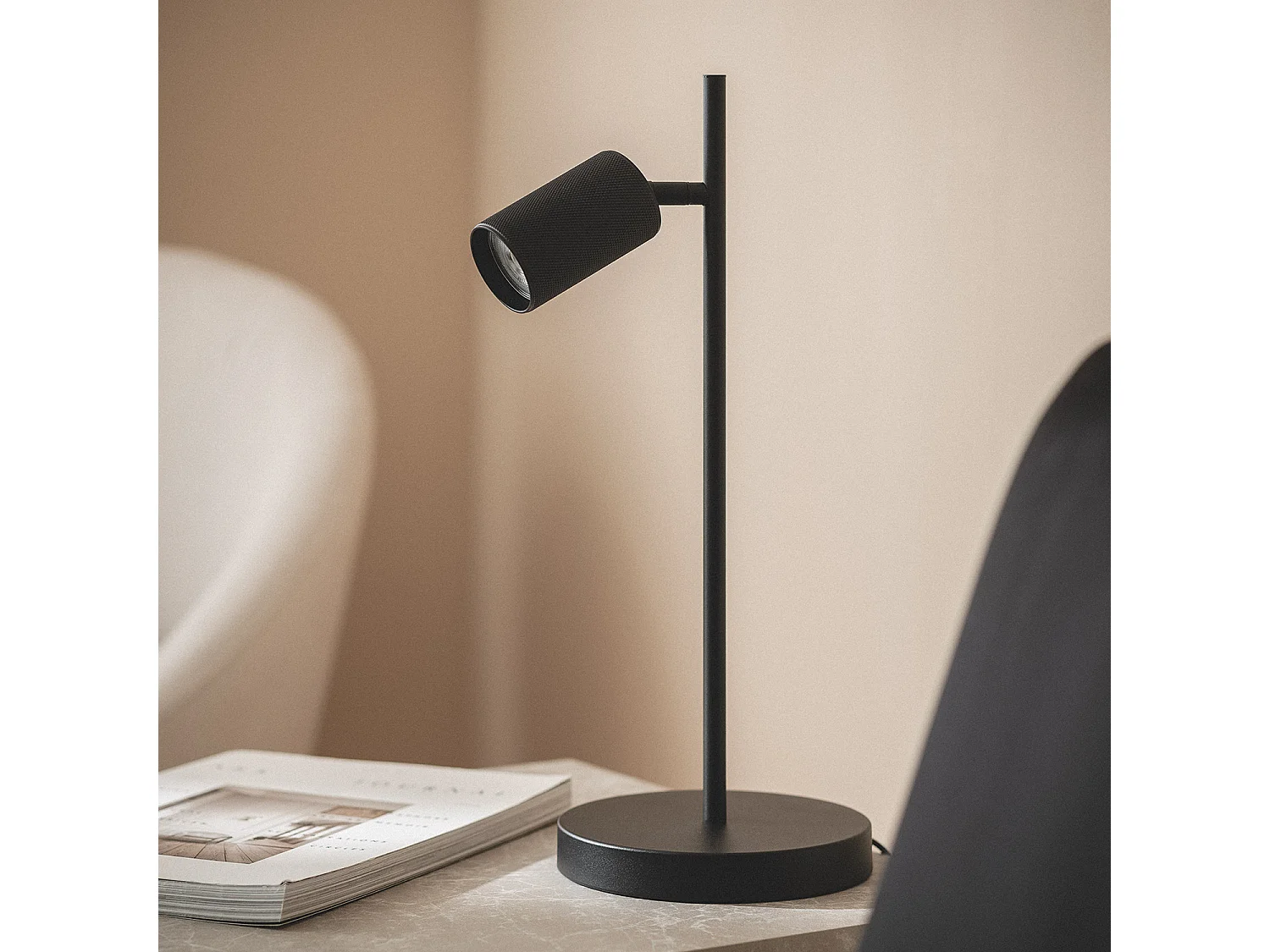 Lampe à Poser Aluminium Breixo Noir