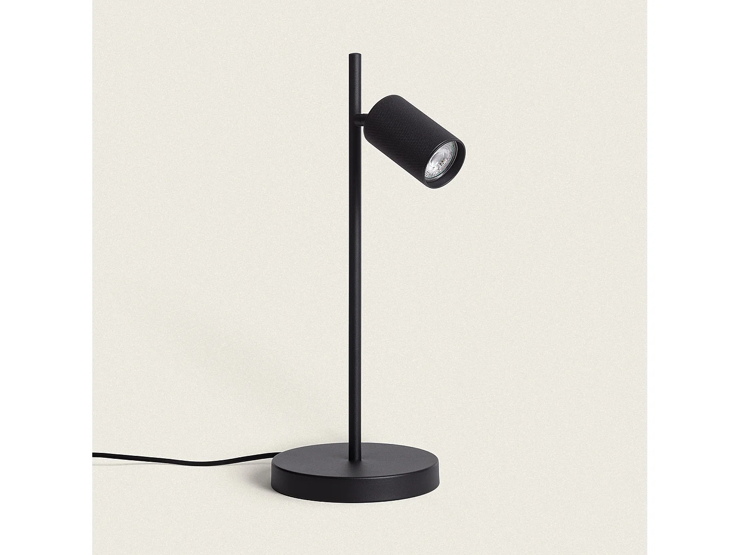 Lampada da Tavolo Alluminio Breixo Nero