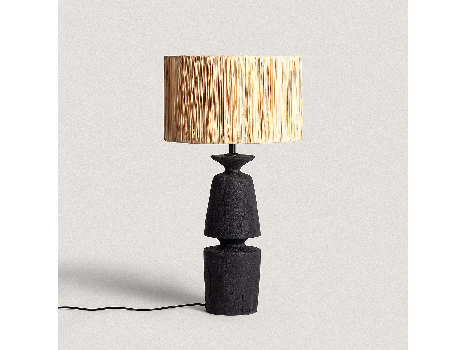 Lampe à Poser Bois Alaia ILUZZIA