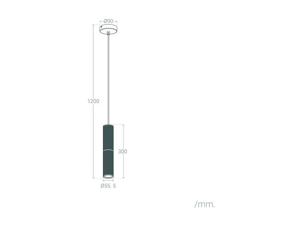 Suspension Aluminium Breixo Blanc
