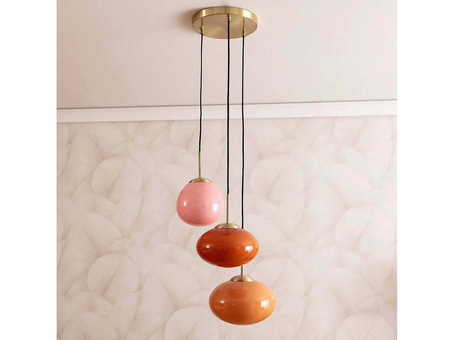 Suspension Verre Kurta Multicolore