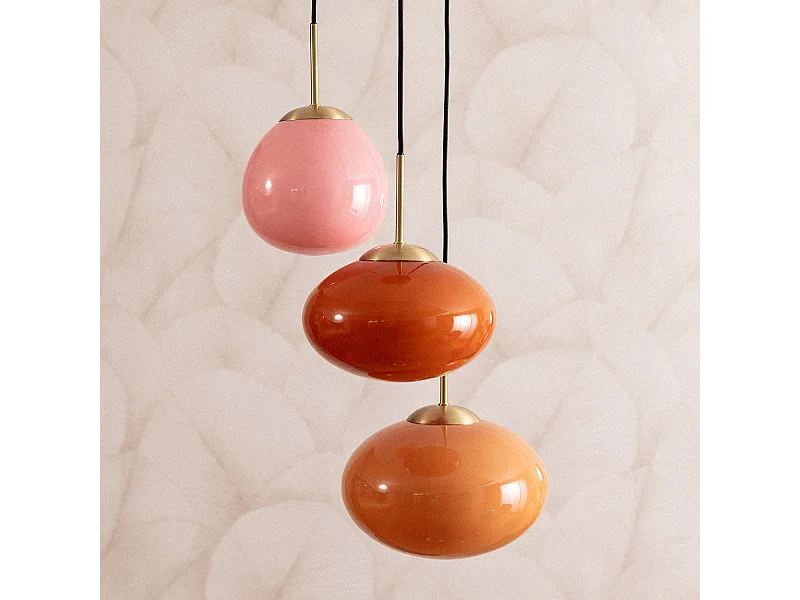 Suspension Verre Kurta Multicolore