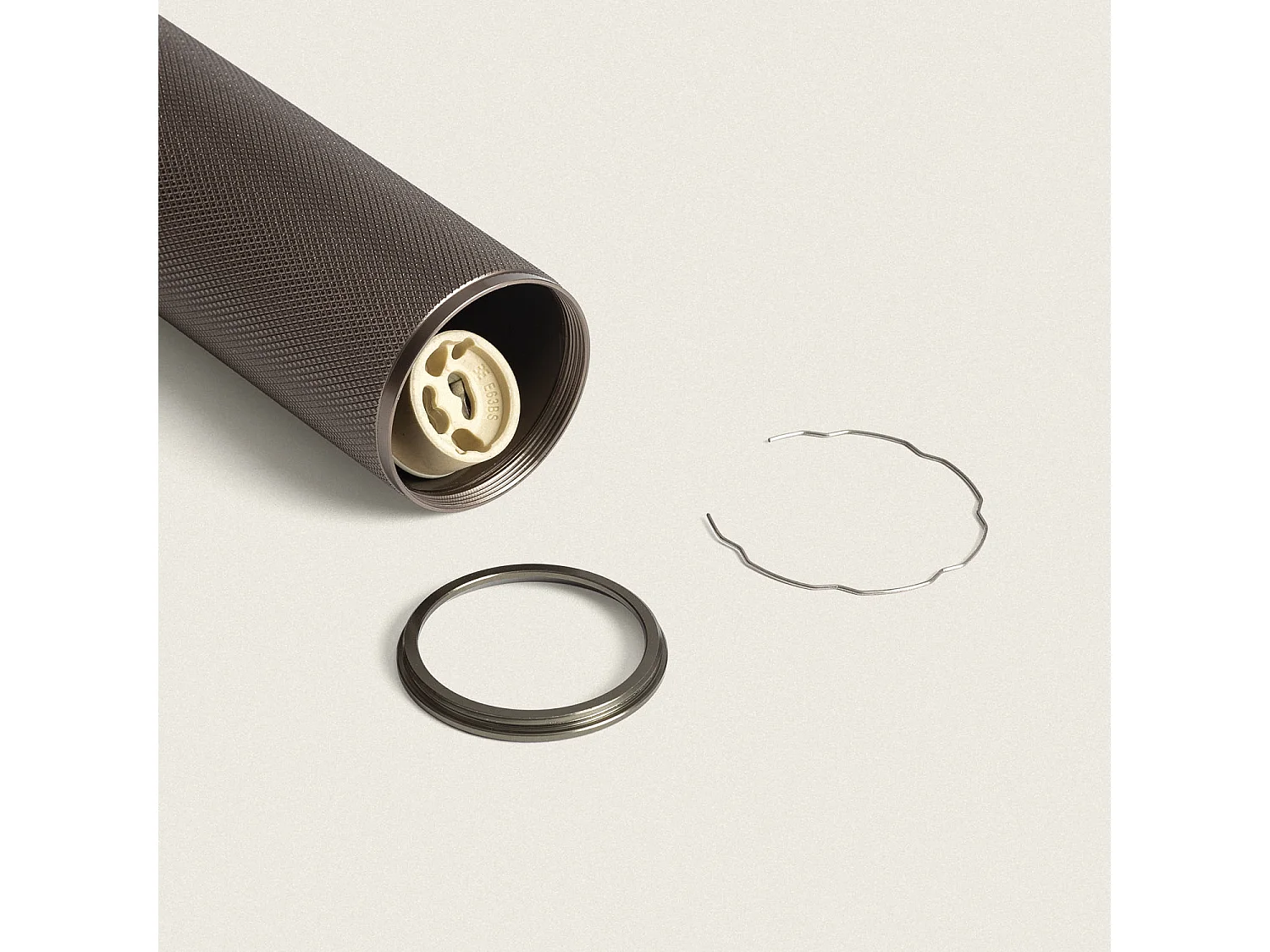 Lampada a Sospensione Alluminio Breixo Bronzo