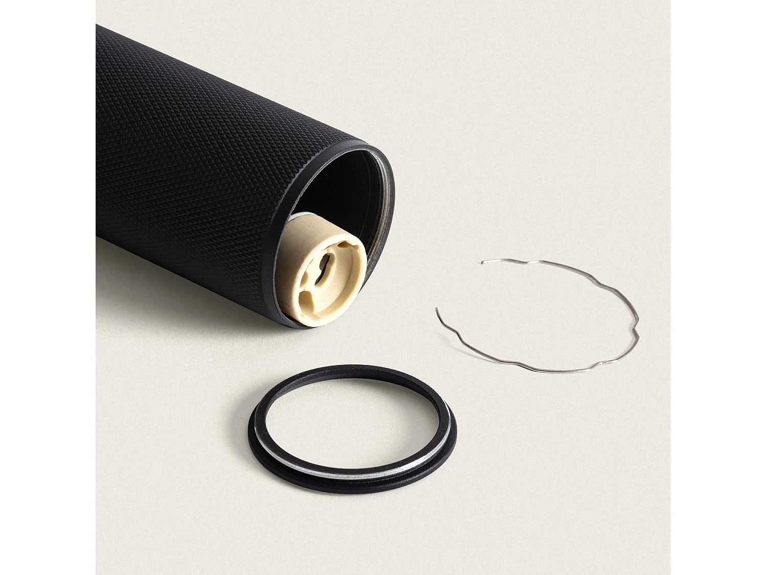 Lampada a Sospensione Alluminio Breixo Nero