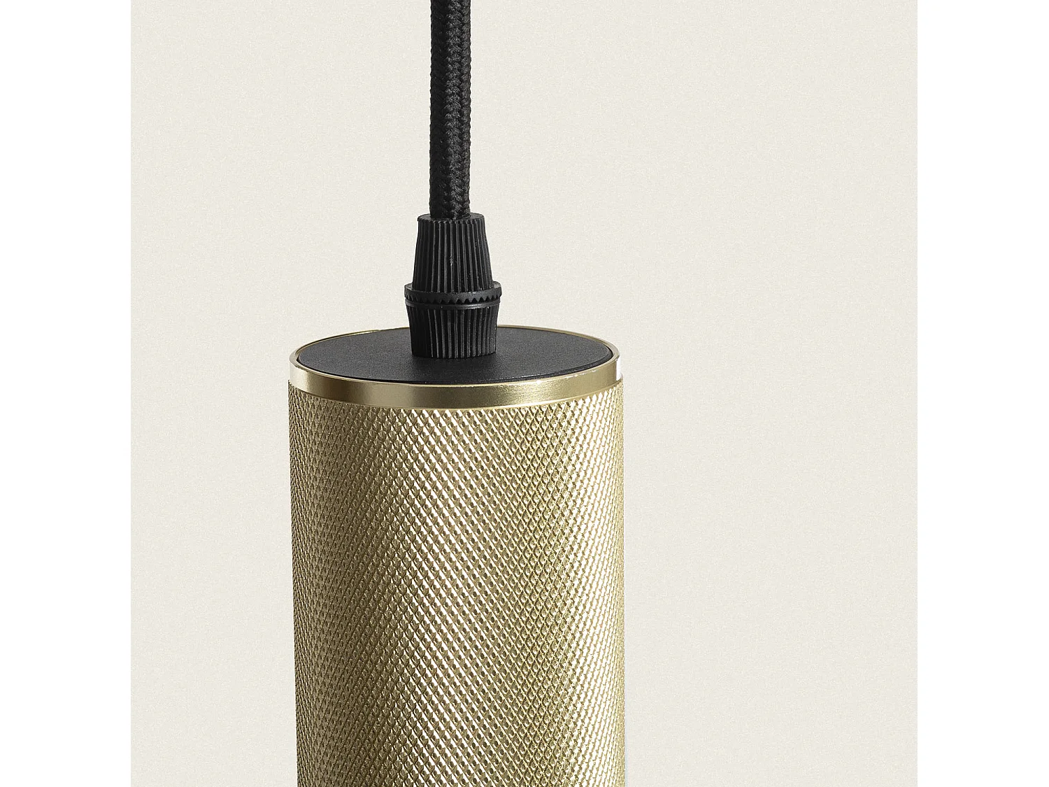 Lampada a Sospensione Alluminio Breixo Oro