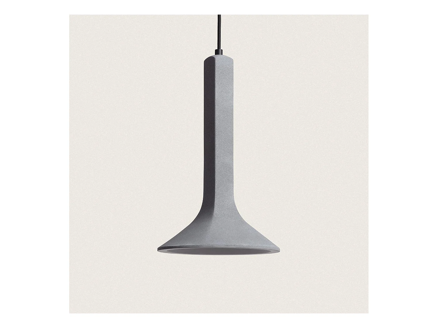 Suspension Ciment Jada Gris Pierre