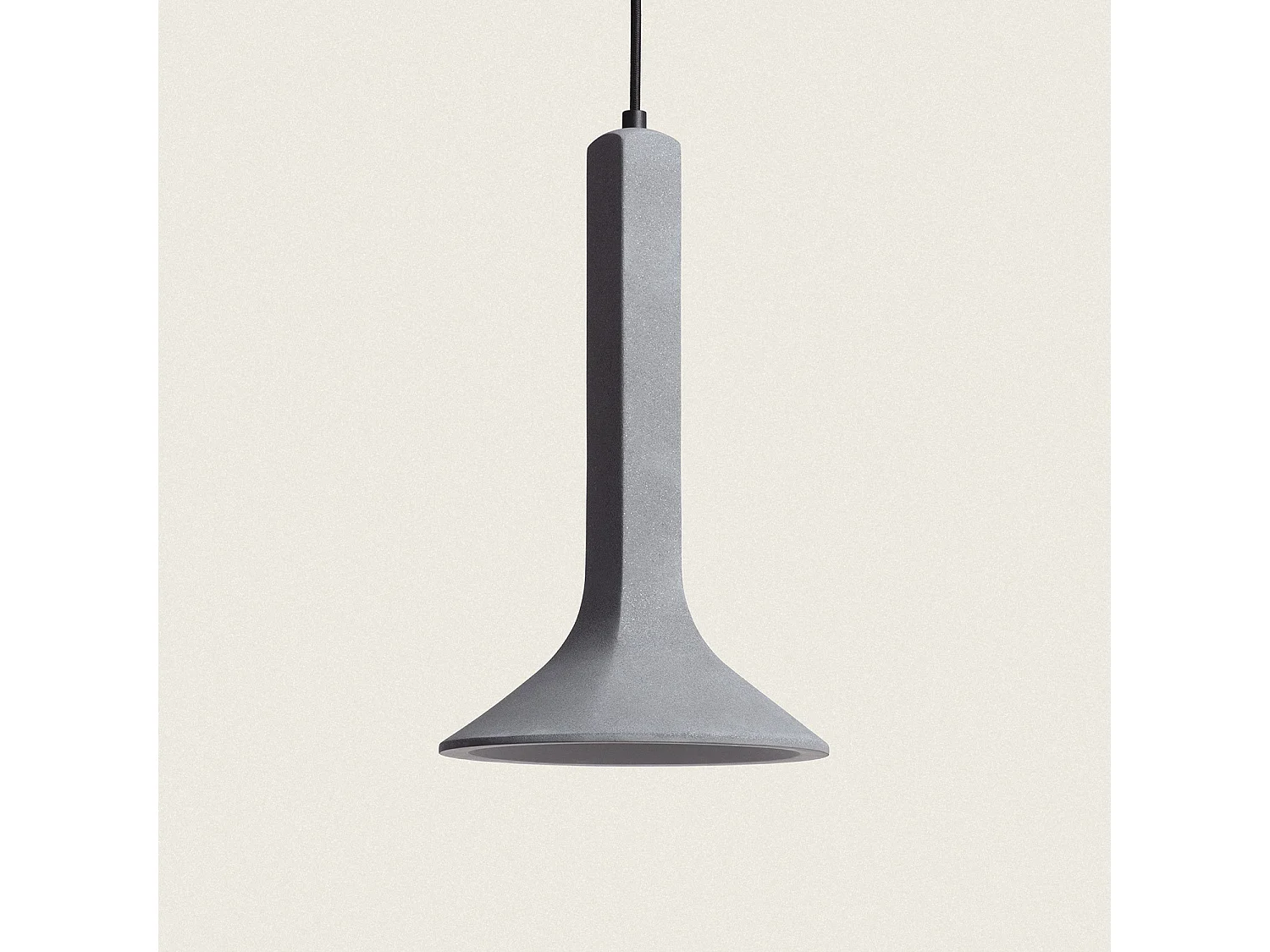 Lampada a Sospensione Cemento Jada Grigio Pietra