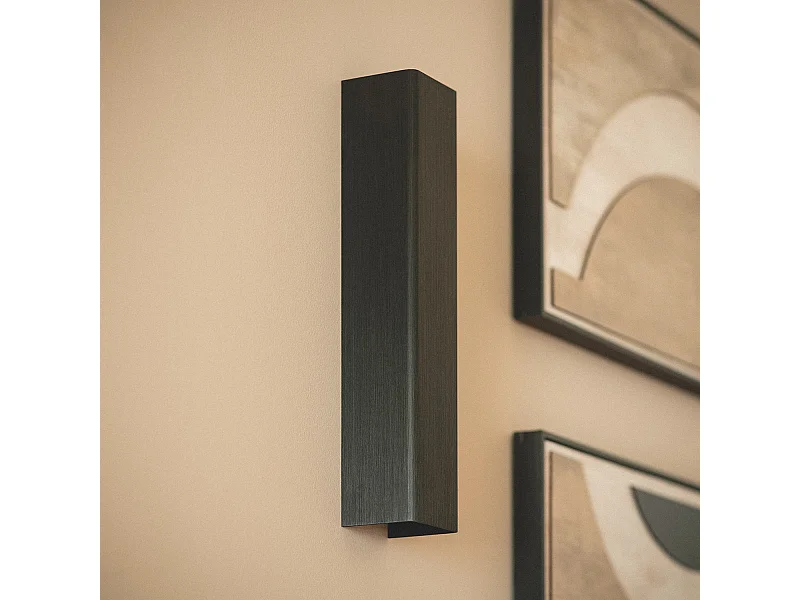 Aplique de Pared LED 12W Metal Columbus M Negro