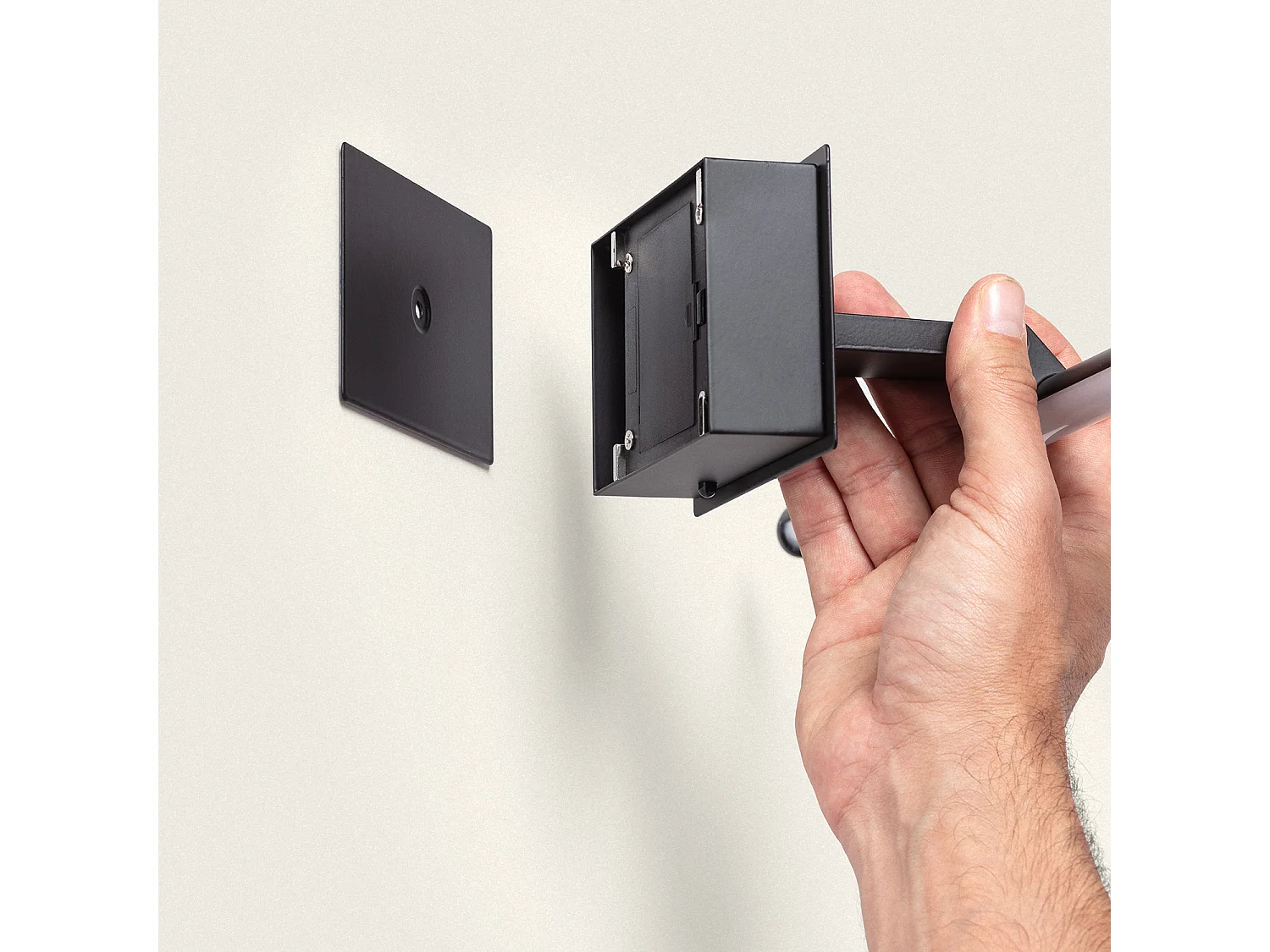 Aplique para Cuadros LED 1.8W Slimlight con Mando Negro Mate