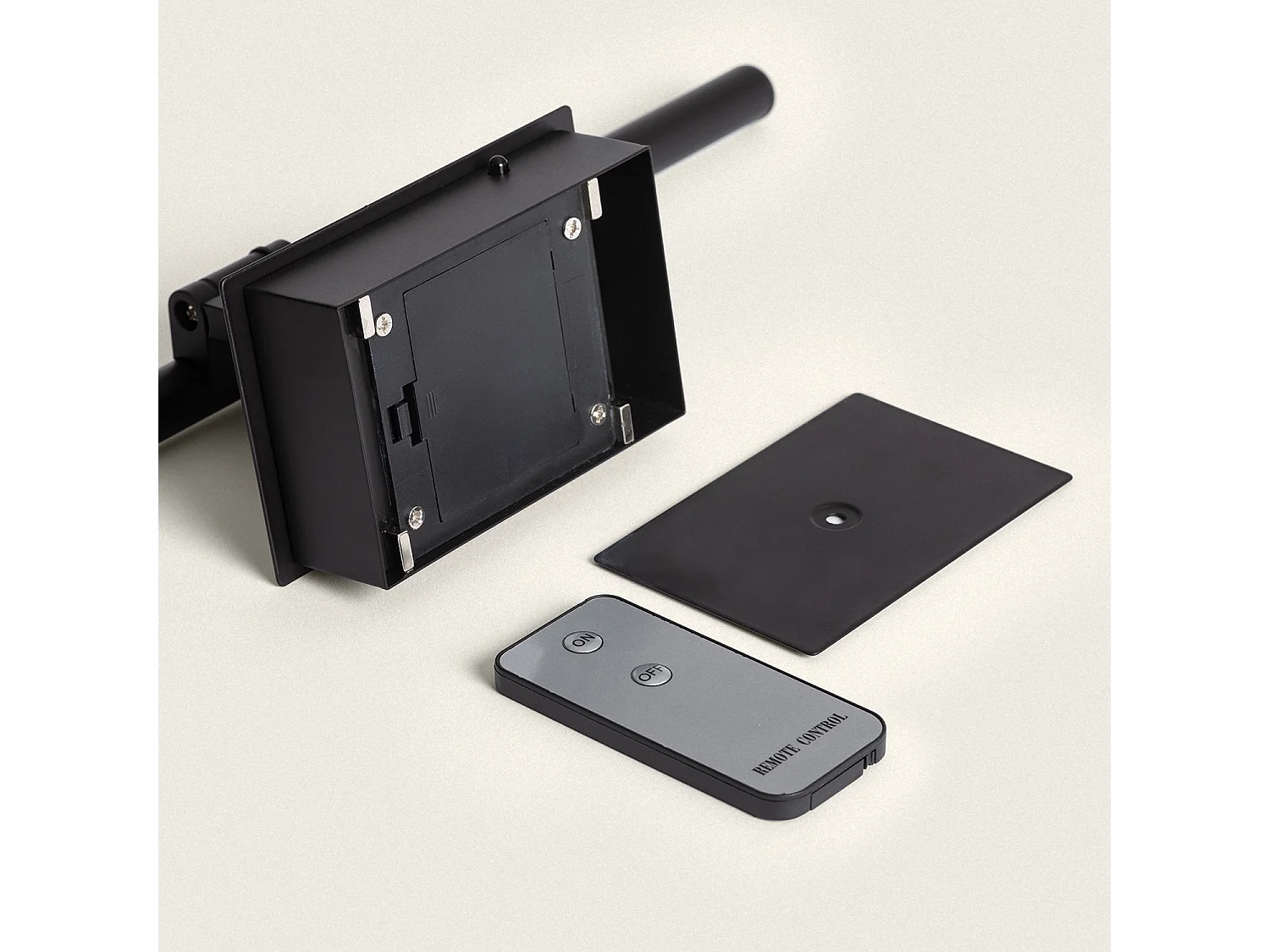 Aplique para Cuadros LED 1.8W Slimlight con Mando Negro Mate