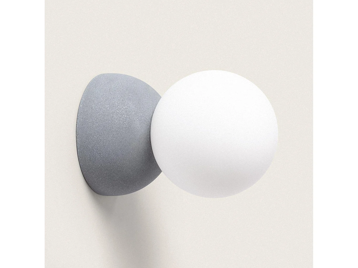 Aplique de Yeso Ball Vulni Blanco