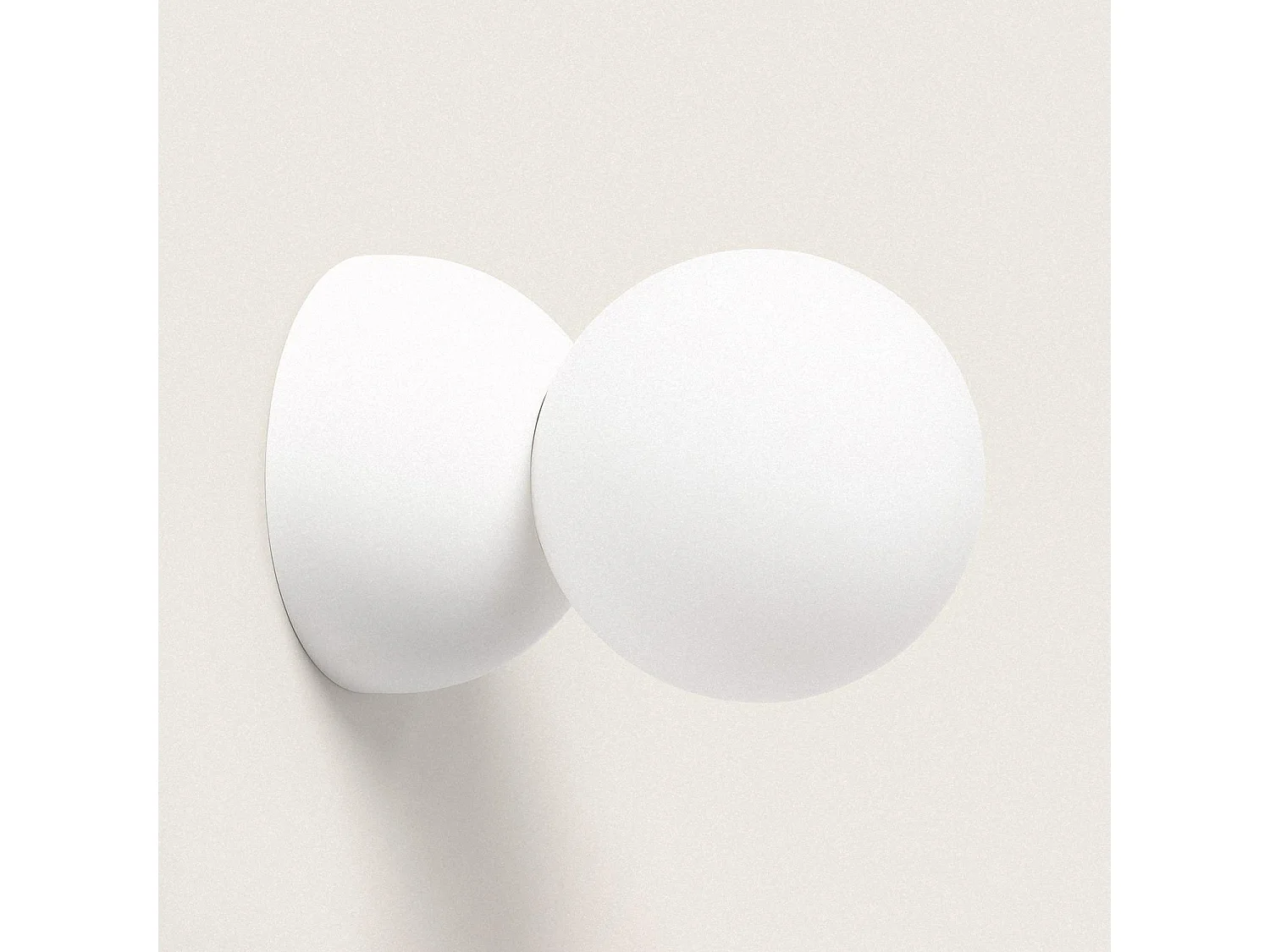 Aplique de Yeso Ball Vulni Blanco