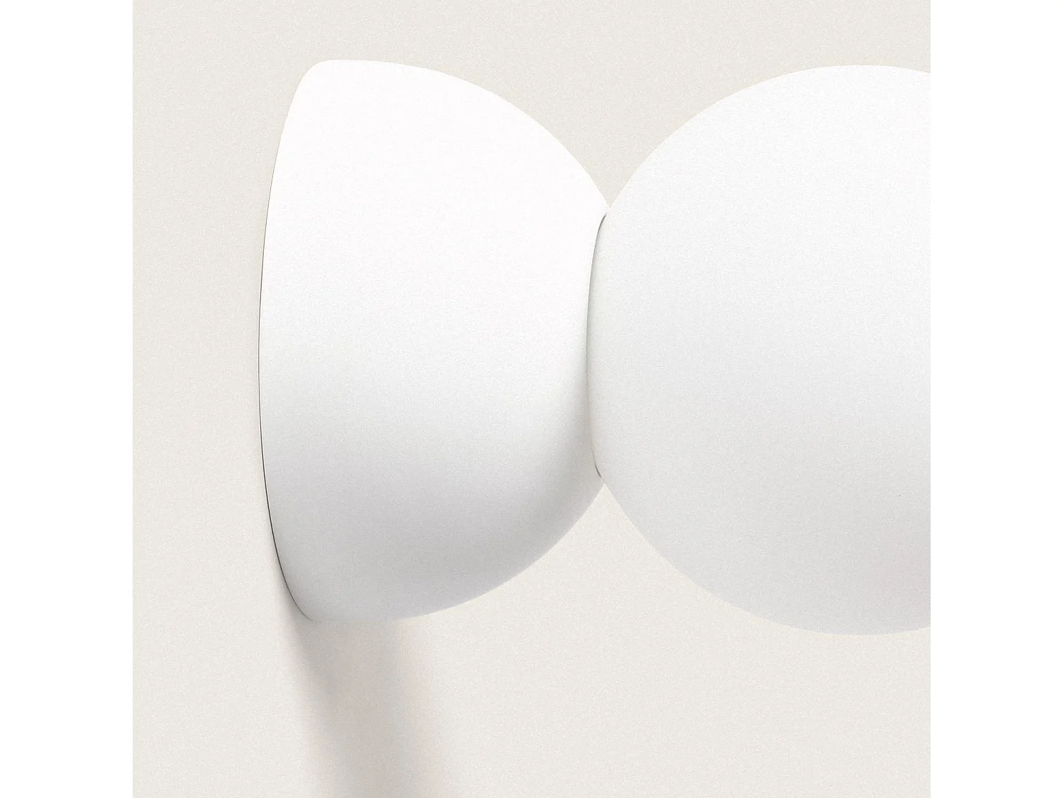 Aplique de Yeso Ball Vulni Blanco