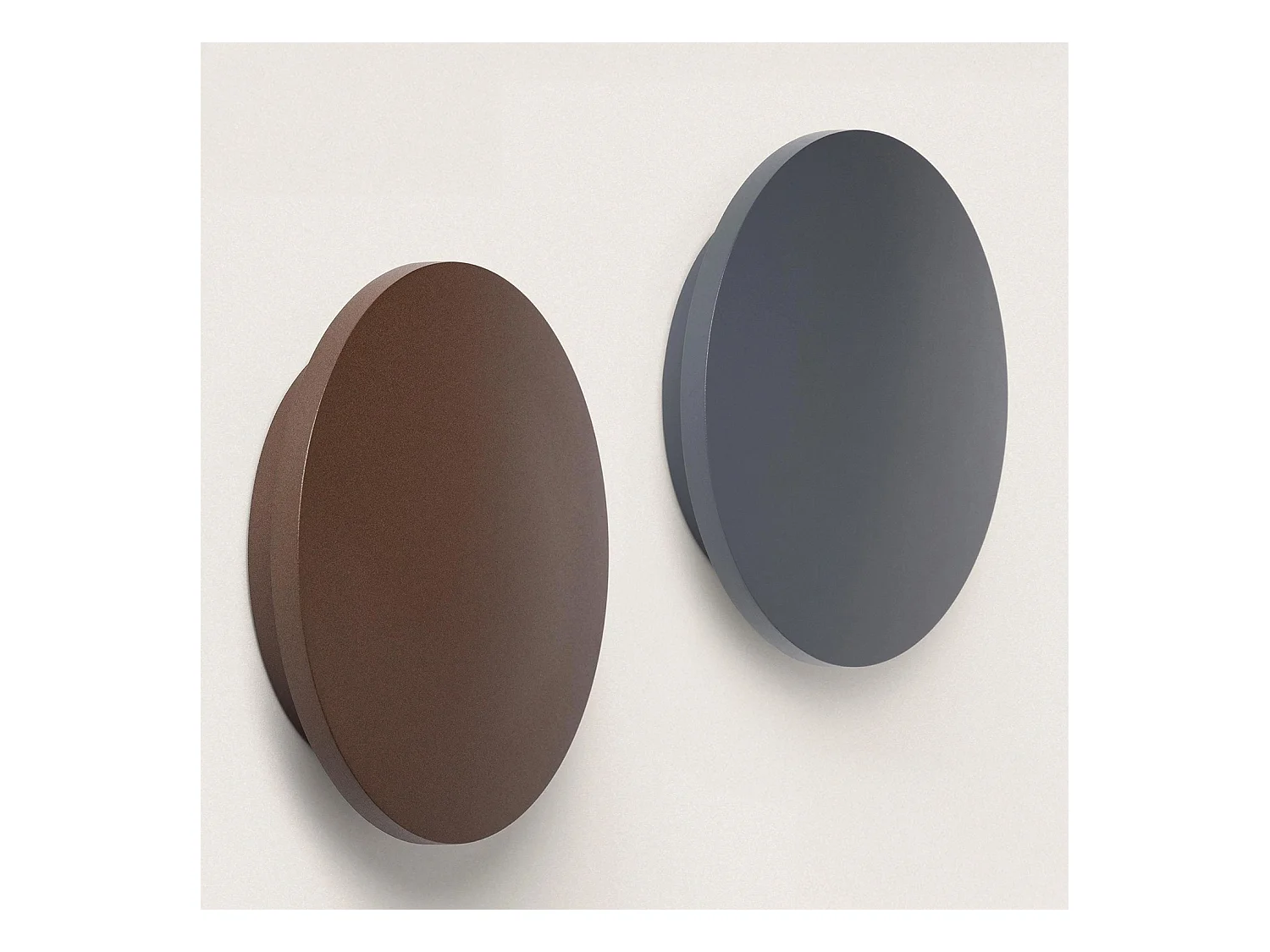 Applique Murale LED 18 W Extérieure Aluminium Sélectionnable CCT Sélectionnable Blekkom M Rouille