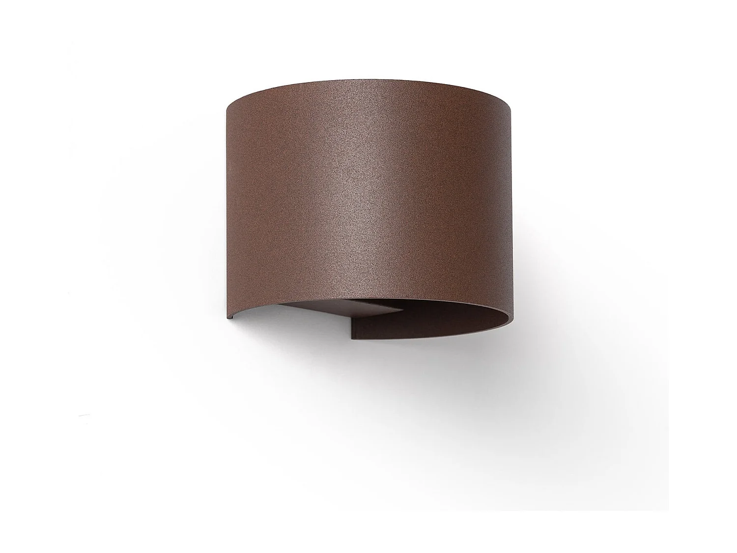 Applique Murale LED 10 W Extérieure Aluminium CCT Sélectionnable Éclairage Double Face en Iridix Round Rouille