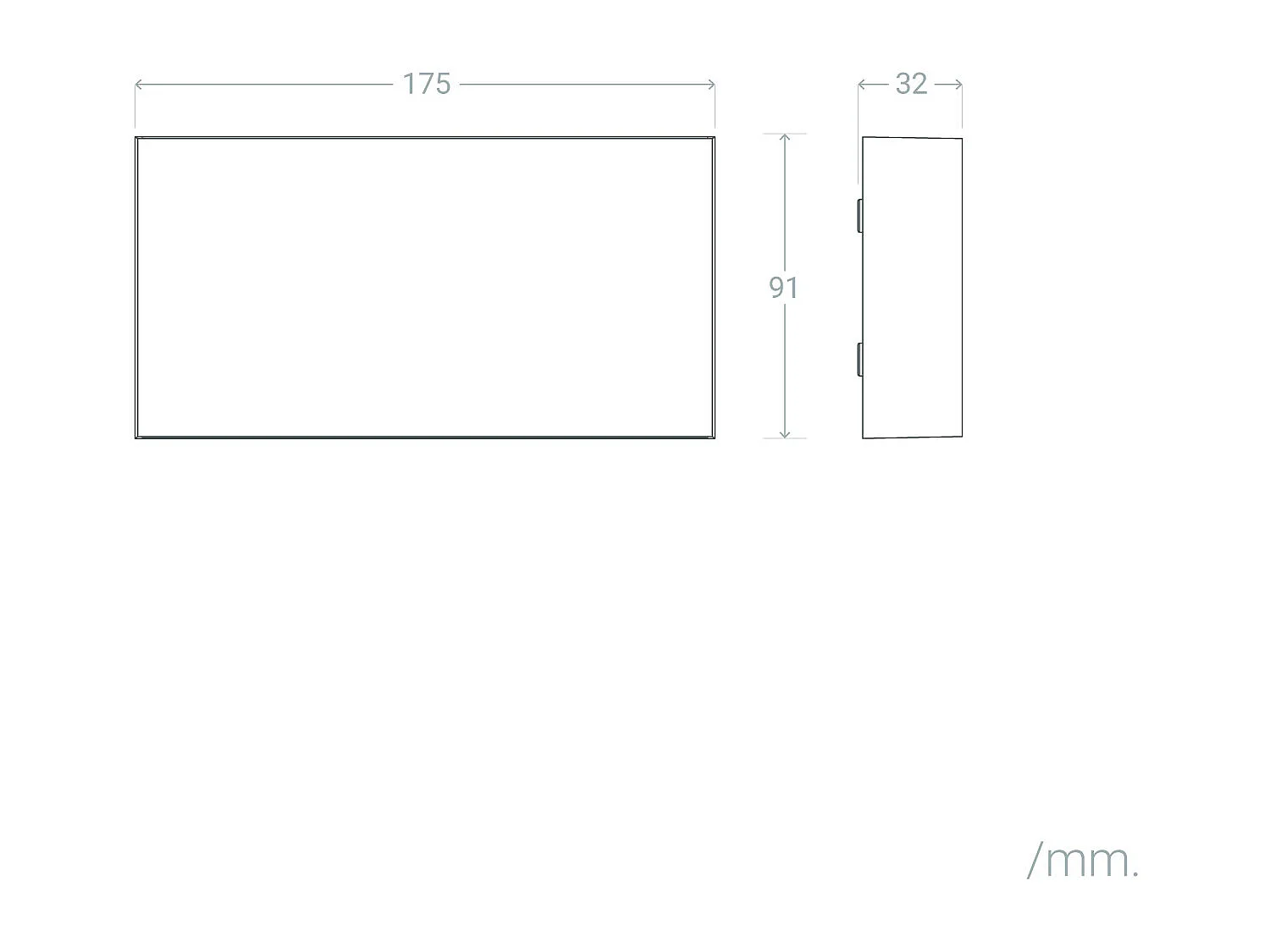 Applique da Parete per Esterno LED 10W Alluminio Illuminazione Doppia Luce CCT Selezionabile Brooky M Antracite