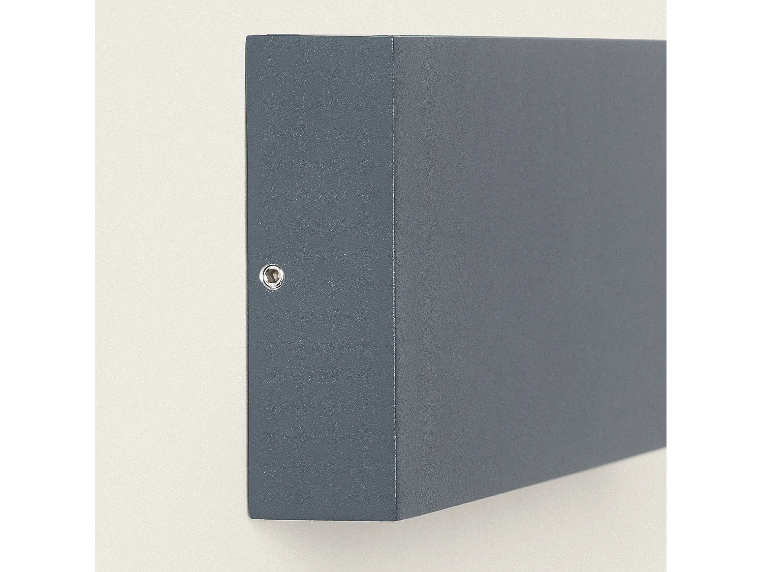 Aplique de Pared Exterior LED 10W Aluminio Iluminación Doble Cara CCT Seleccionable Brooky M Antracita