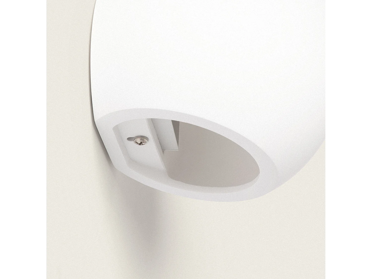 Applique Murale Plâtre Klay Blanc