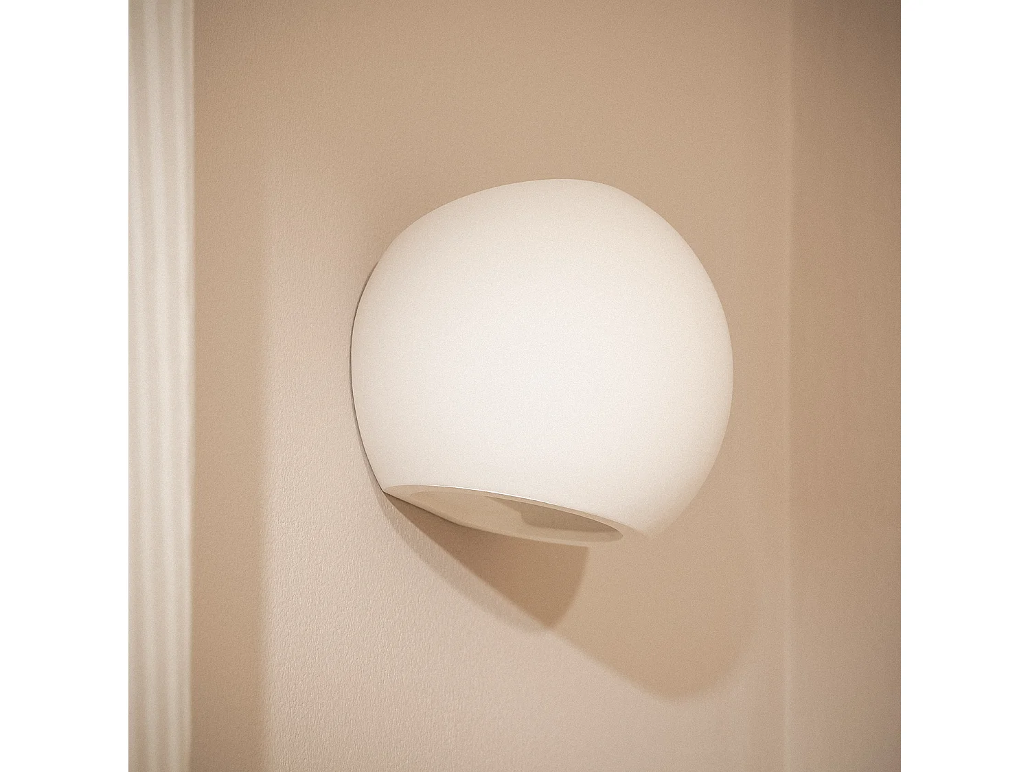 Applique Murale Plâtre Klay Blanc