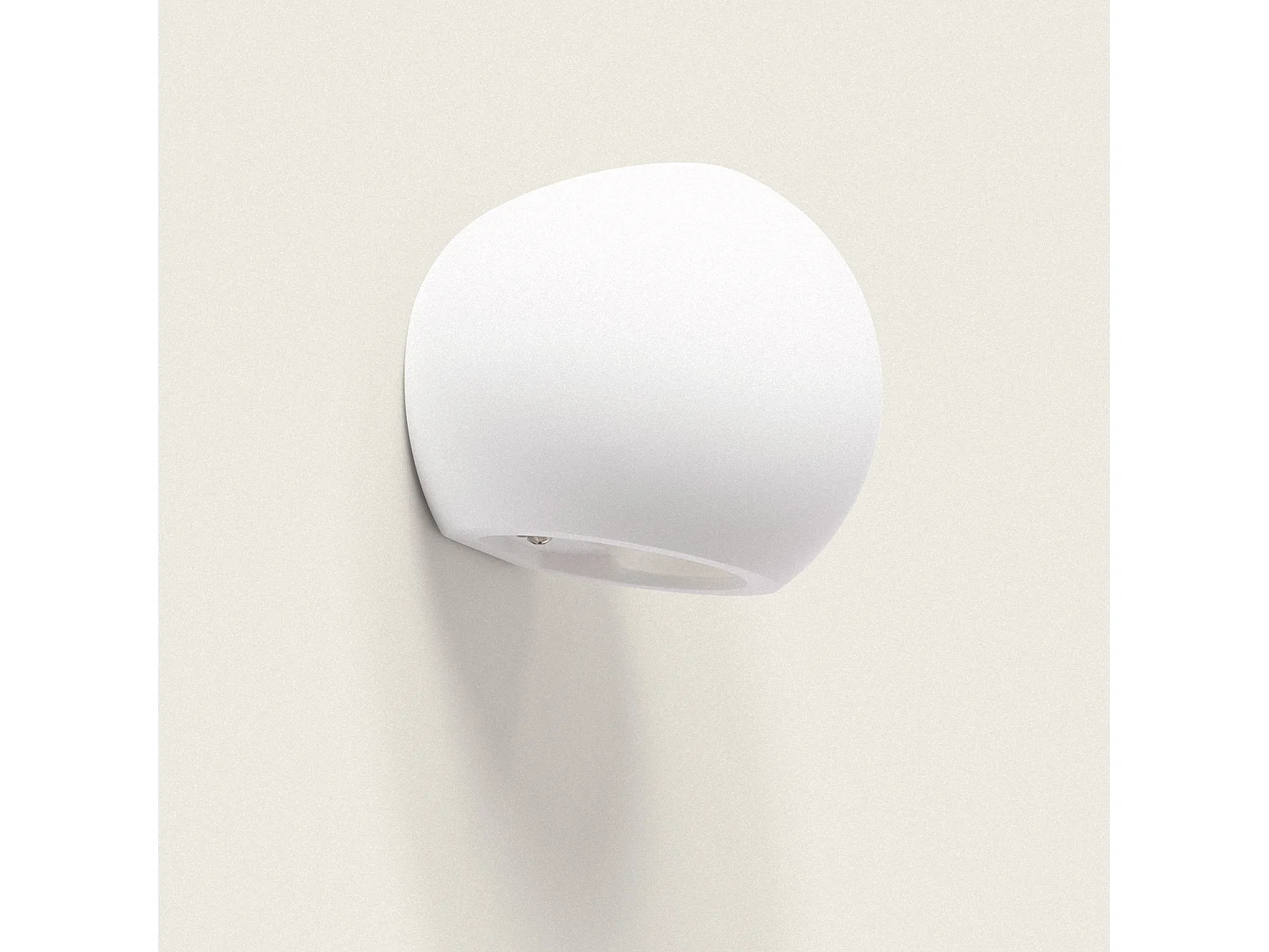 Applique da Parete Gesso Klay Bianco