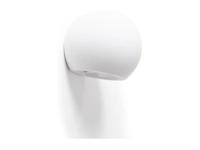 Applique da Parete Gesso Klay Bianco