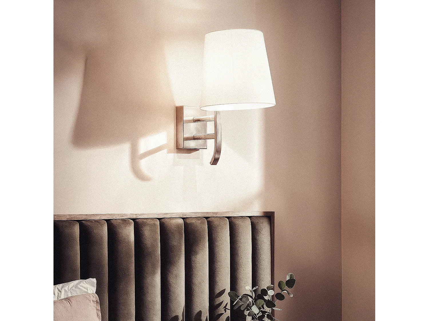 Lámpara de Pared Metal Eikho Blanco